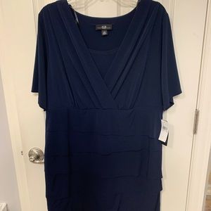 NWT Tiered V-Neck Dress